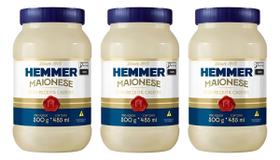 Kit C/3 Maionese Caseira Hemmer 500g Kit C/3 Maionese Caseira Hemmer 500g