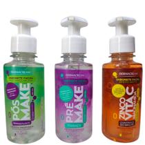 Kit C/3 Maravilhosos Sabonete Facial Pré Pós E Matte - 150ml
