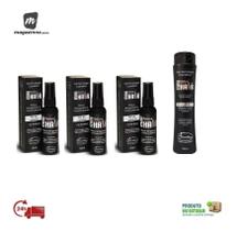 Kit C/ 3 Max Hair Tonico Reativa Fios 50ml + 1 Shampoo 250ml