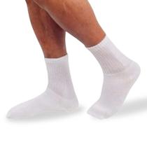 Kit c/ 3 Meia de Algodão Atoalhado Canelado Apollo