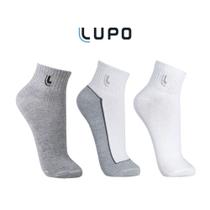 kit c/3 meia masculina cano curto lupo tamanho grande 45 a 48 kit c/3 meia masculina cano curto lupo tamanho grande 45 a 48