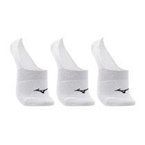 Kit c/ 3 Meias Unissex Mizuno Basic Invisível 33/38 Branco Kit c/ 3 Meias Unissex Mizuno Basic Invisível 33/38 Branco