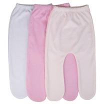 Kit C/3 Mijão Com Pé Bebe Ribana Culote Canelado Kit C/3 Mijão Com Pé Bebe Ribana Culote Canelado