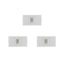 Kit C/3 - Modulo Peesa Alfa 1416 Tomada(s) Tel Rj11 Jack Kit C/3 - Modulo Peesa Alfa 1416 Tomada(s) Tel Rj11 Jack