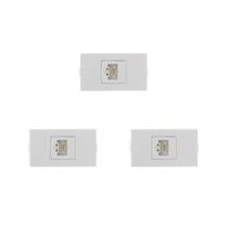 Kit C/3 - Modulo Peesa Alfa 1422 Tomada P/Infor Rj45