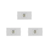 Kit C/3 - Modulo Peesa Alfa 1422 Tomada P/Infor Rj45