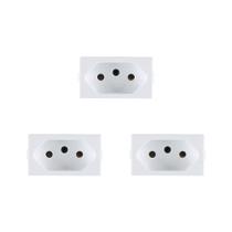 Kit C/3 - Modulo Peesa Alfa 1441 Tomada 10A