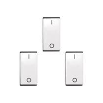 Kit C/3 - Modulo Pial Pop 1 Bipolar 10A Lg010B Branco