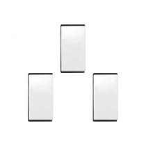 Kit C/3 - Modulo Pial Pop 1 Simples Lg010 Branco Kit C/3 - Modulo Pial Pop 1 Simples Lg010 Branco