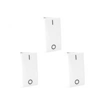 Kit C/3 - Modulo Pial Pop Branco 1 Simples Bipolar 10A Lg...