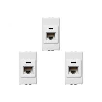 Kit C/3 - Modulo Soprano Ilus (Rj45) 5Tg99002