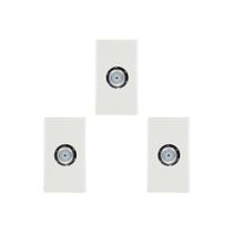 Kit C/3 - Modulo Soprano Ilus (Tomada Coaxial) 5Tg99334 Kit C/3 - Modulo Soprano Ilus (Tomada Coaxial) 5Tg99334