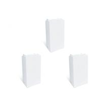 Kit C/3 - Modulo Steck Linha Stella Cego Branco 868090 Kit C/3 - Modulo Steck Linha Stella Cego Branco 868090