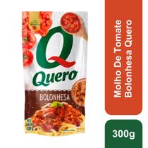 Kit c/ 3 Molho De Tomate Bolonhesa 300g Quero