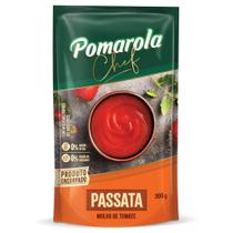 Kit c/ 3 Molho de Tomate Passata Pomarola Chef 300g