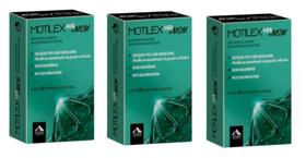 Kit c/3 motilex ha msm caixa com 30 capsulas cada
