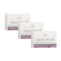 Kit c/ 3 Nutracêutico Nouve Silício D - 90 capsulas Kit c/ 3 Nutracêutico Nouve Silício D - 90 capsulas