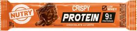 Kit c/ 3 Nutry Barra De Proteinas Crispy Chocolate Ao Leite