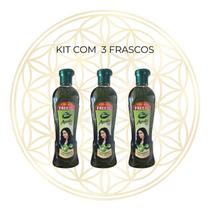 Kit c/ 3 óleo de amla indiana p/ cabelos dabur