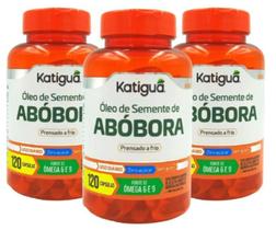 Kit C/3 Óleo De Semente De Abóbora (360 Cáps Total)- Katiguá