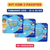 Kit c/ 3 pacotes Fralda Calça Descartável MamyPoko Superproteção XXG