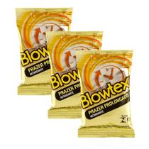 Kit c/ 3 Pacotes Preservativo Blowtex Retardante c/ 3 Un Cada Kit c/ 3 Pacotes Preservativo Blowtex Retardante c/ 3 Un Cada