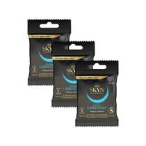 Kit c/ 3 Pacotes Preservativo SKYN Extra Lubrificado c/ 3 Un Cada Kit c/ 3 Pacotes Preservativo SKYN Extra Lubrificado c/ 3 Un Cada