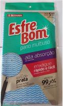 Kit c/ 3 Pano Multiuso Almofada EsfreBom Azul