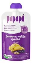 Kit c/ 3 Papapa, Banana, Mirtilo & Quinoa, 100g, Roxo Kit c/ 3 Papapa, Banana, Mirtilo & Quinoa, 100g, Roxo