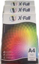 Kit c/ 3 Papel Foto Fotográfico A4 180g Brilhante 50 Folhas 210x297mm High Glossy X-Full