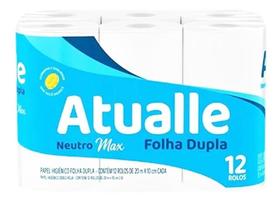 Kit c/ 3 Papel Higienico Atualle Neutro Max Folhas Duplas