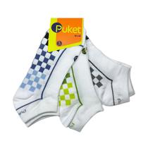 Kit C/3 Pares Meia Micro Puket 8522-010604232 Kit C/3 Pares Meia Micro Puket 8522-010604232