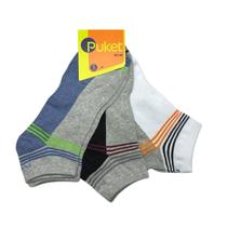 Kit C/3 Pares Meia Micro Puket 8535-010604235