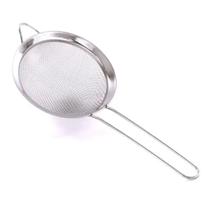 Kit C/3 Peneiras Coador de Cozinha de Aço Inox 36x16cm