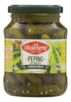 Kit c/ 3 Pepino Cornichon em Conserva La Violetera Vidro