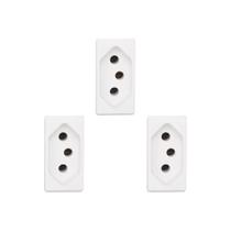 Kit C/3 - Pial Modulo Pop Tomada 2P+T 20A 3020 Kit C/3 - Pial Modulo Pop Tomada 2P+T 20A 3020