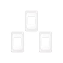 Kit C/3 - Pial Placa Pop 4X2 2 Mod. Lgp22