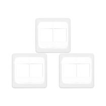 Kit C/3 - Pial Placa Pop 4X4 4 Mod. Lgp44P