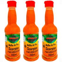 Kit c/ 3 Pimentas Scorpion D'Horta A 2ª + forte do Mundo Kit c/ 3 Pimentas Scorpion D'Horta A 2ª + forte do Mundo