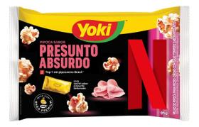 Kit c/ 3 Pipoca Presunto Absurdo Netflix YOKI 95g Kit c/ 3 Pipoca Presunto Absurdo Netflix YOKI 95g