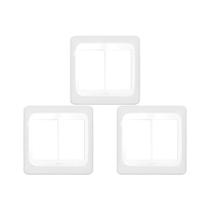 Kit C/3 - Placa Pial Pop Branca 4X4 - 3 Modulos+3 Modulos...