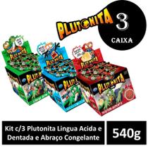 Kit c/3 Plutonita Lingua Acida e Dentada e Abraço Congelante