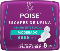 Kit c/ 3 Poise Absorvente para Escapes de Urina Longo Kit c/ 3 Poise Absorvente para Escapes de Urina Longo