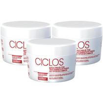 Kit C/3 Portier B-tox Ciclos Máscara 250g Original!