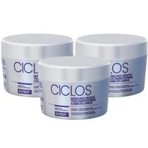 Kit C/3 Portier Ciclos B-tox Violet Matizadora 250g Original