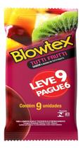 Kit c/ 3 Preservativo Blowtex Tutti Frutti 9un