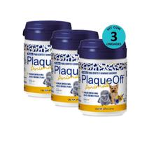 Kit C/ 3 Proden Plaque Off P/ Cães E Gatos 40g- Inovet