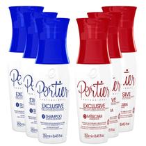 Kit C/3 Progressiva Portier Exclusive Professional 250ml Original! Kit C/3 Progressiva Portier Exclusive Professional 250ml Original!