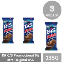 Kit C/3 Promocional Bis Xtra Original 45G