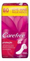 Kit c/ 3 Protetor Diario Carefree Protecao com Perfume 80